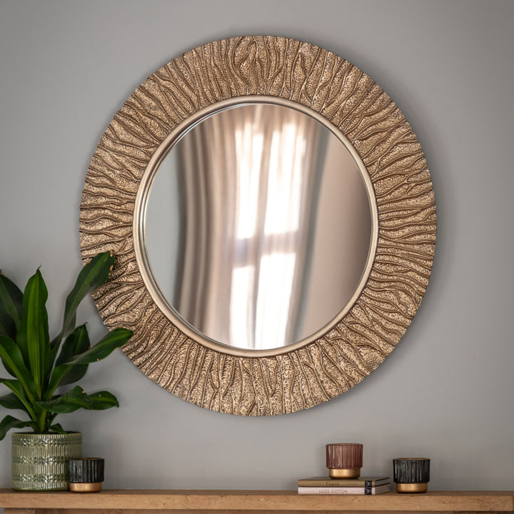 Falia Round Mirror - TheArtistsQuarter