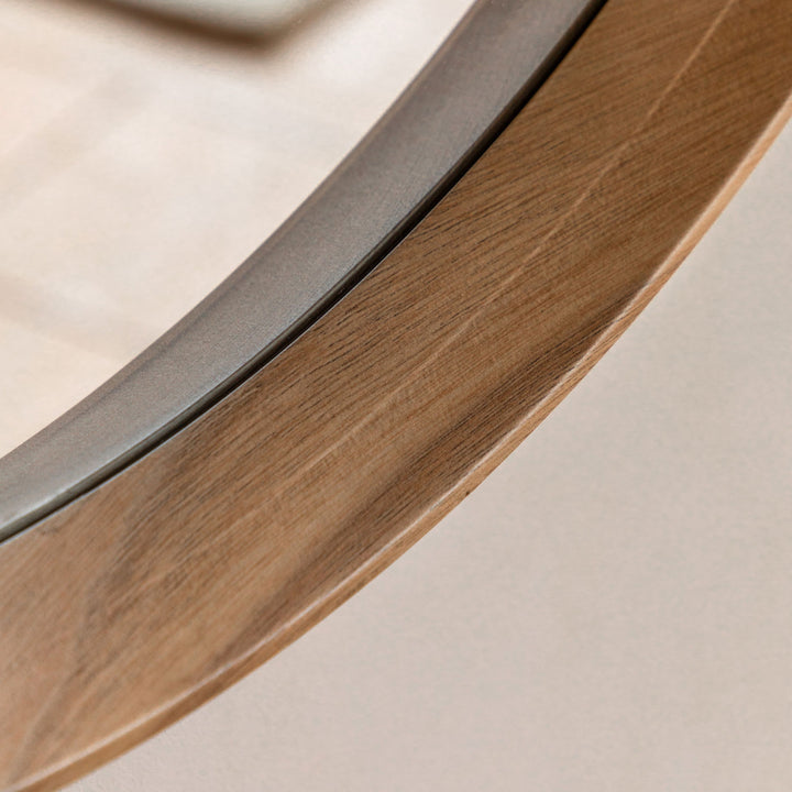 Cedar Round Mirror - TheArtistsQuarter
