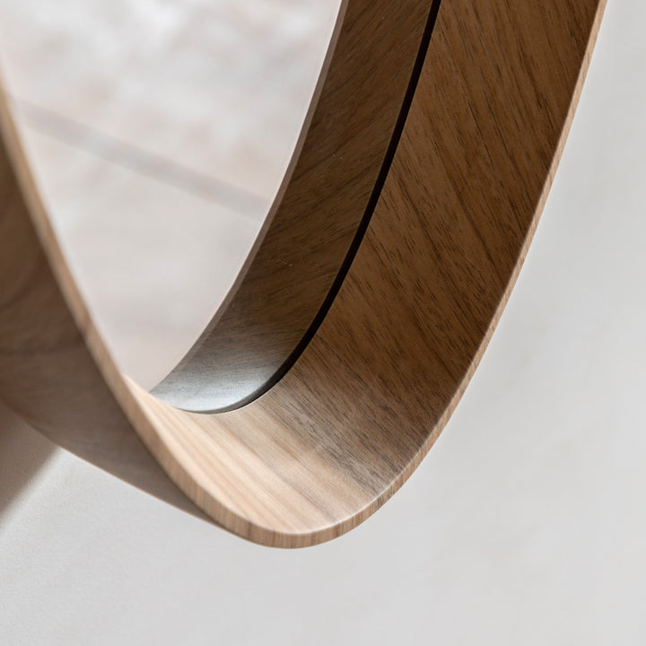 Cedar Elipse Mirror - TheArtistsQuarter