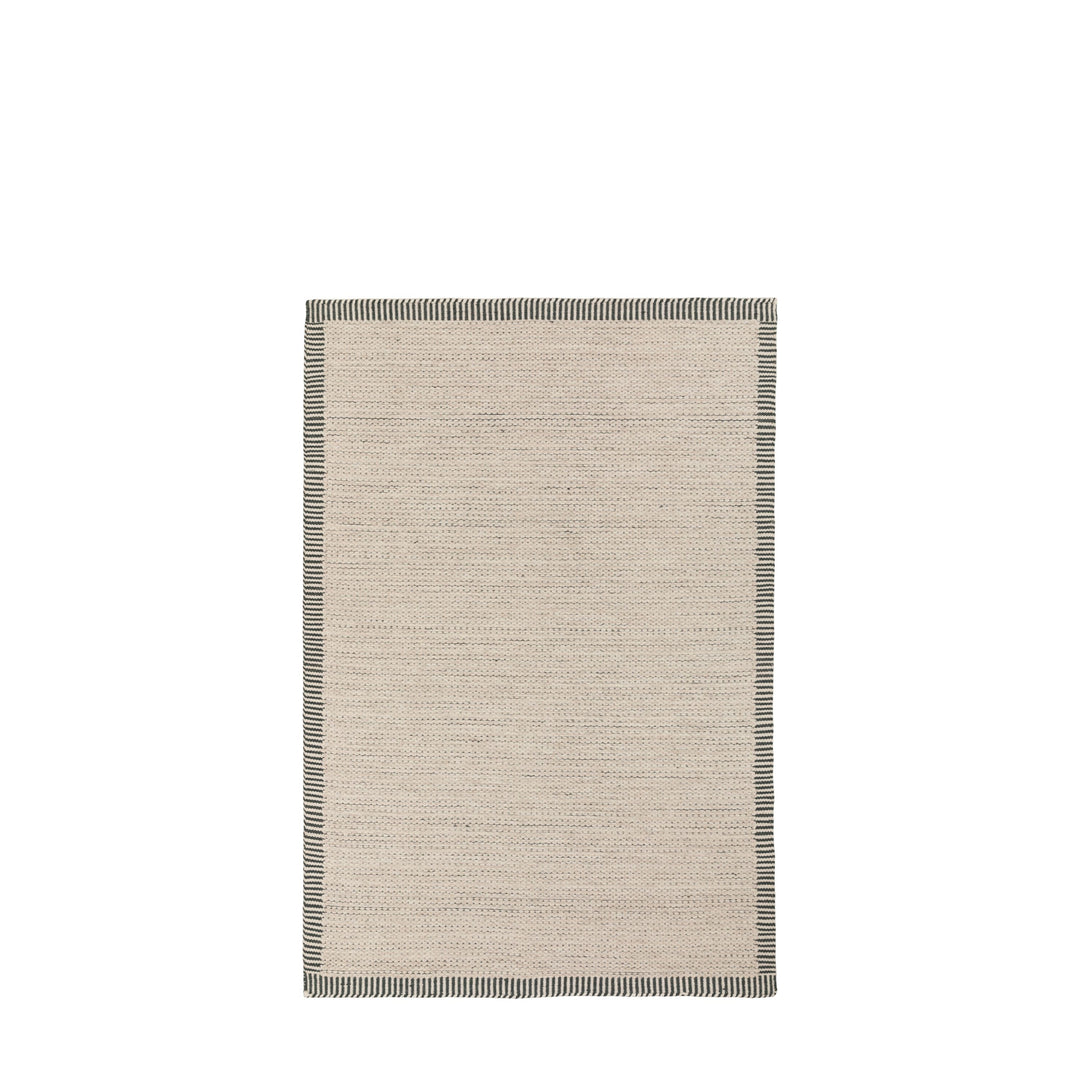 Valena Border Rug Ecru - TheArtistsQuarter