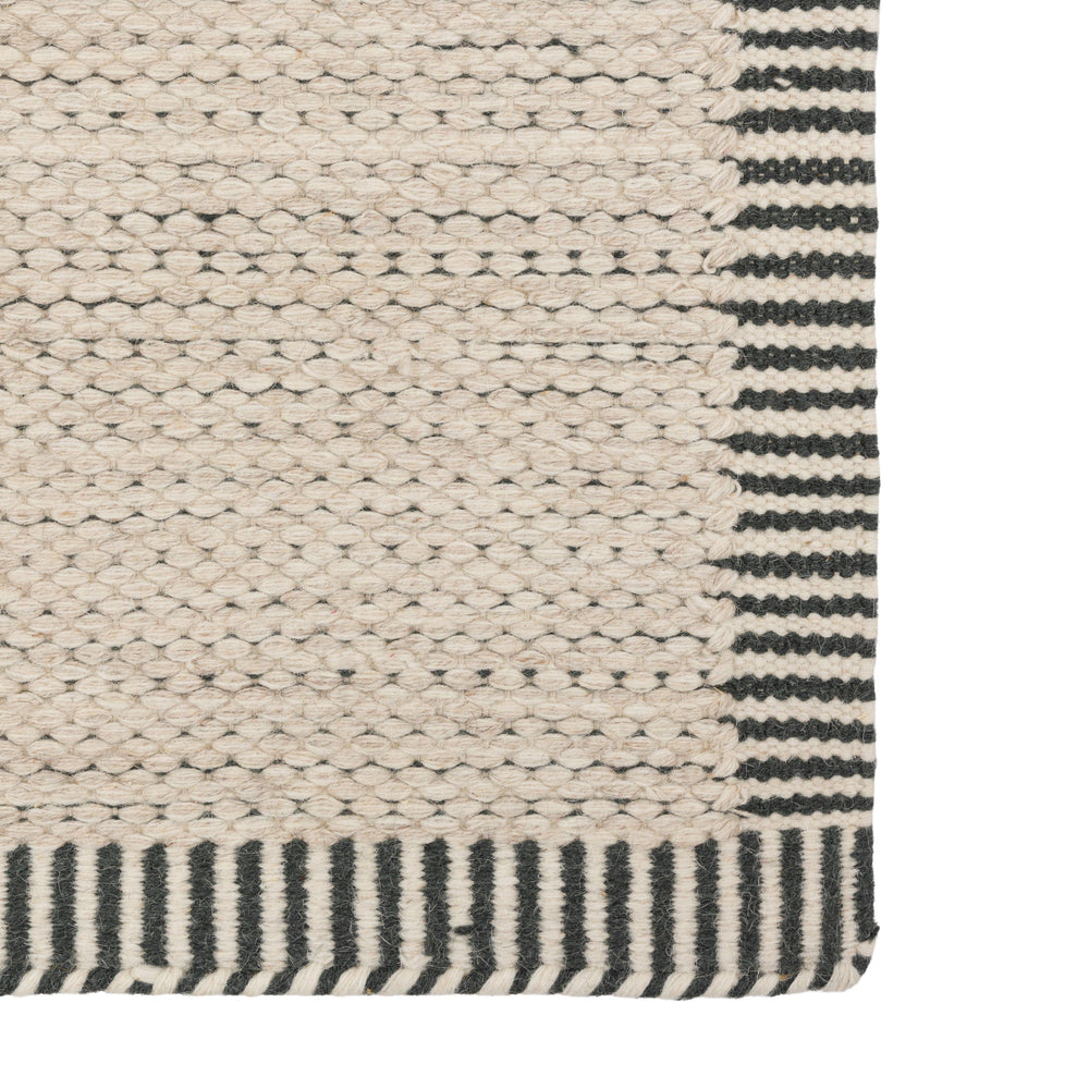 Valena Border Rug Ecru - TheArtistsQuarter
