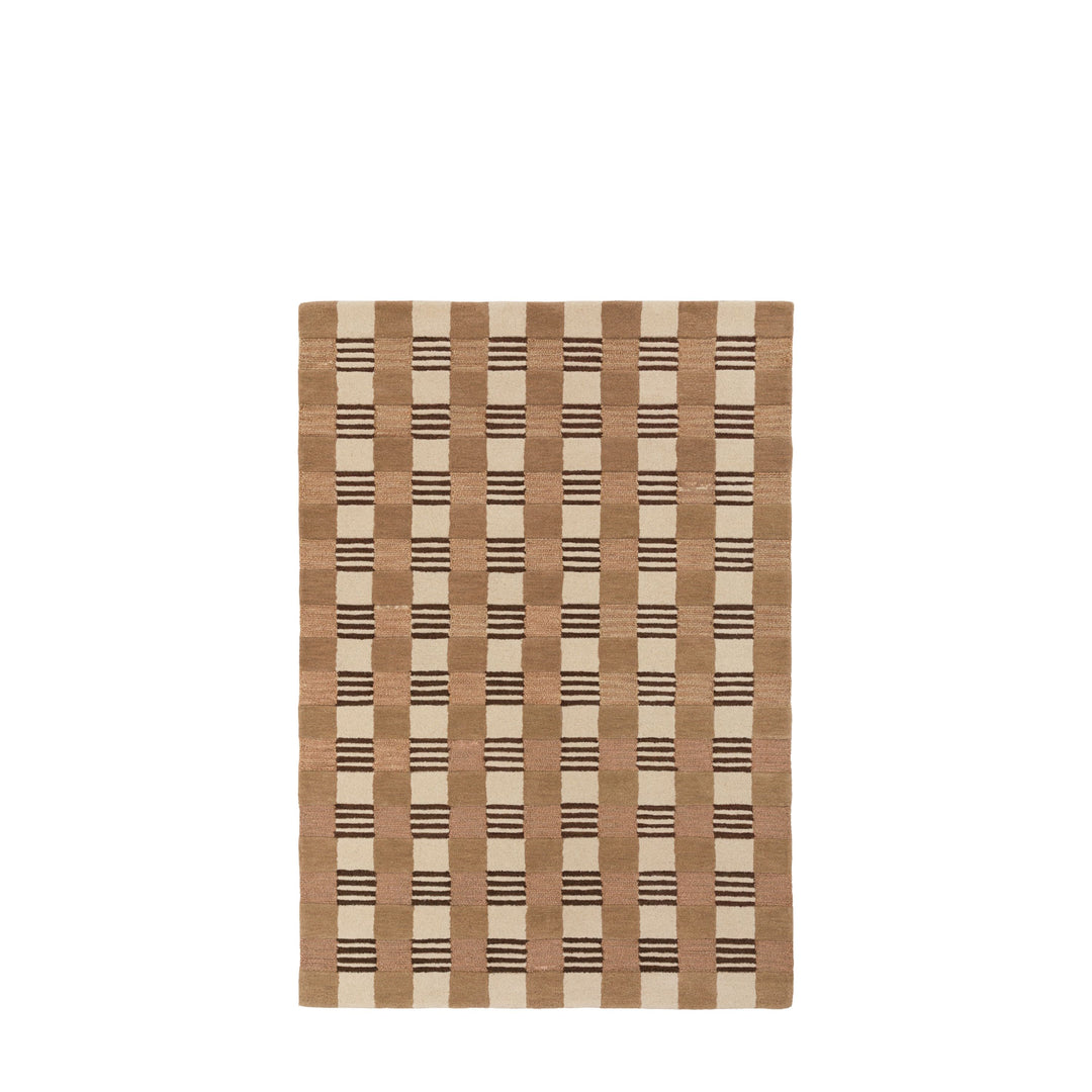 Lezo Geo Rug Natural - TheArtistsQuarter