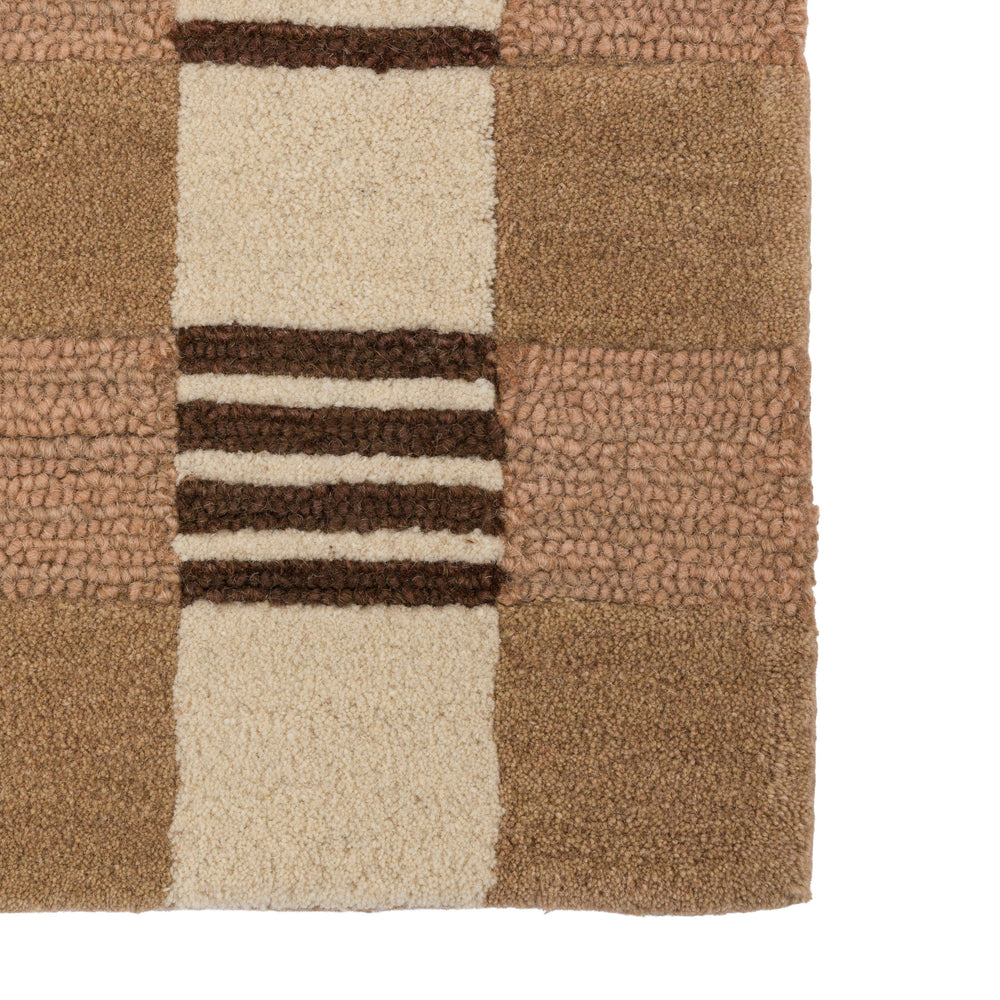 Lezo Geo Rug Natural - TheArtistsQuarter