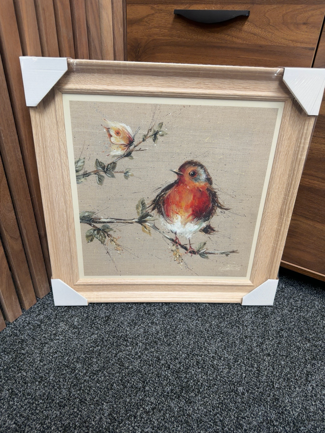 Robin & Butterfly by Nicola Jane Rowles