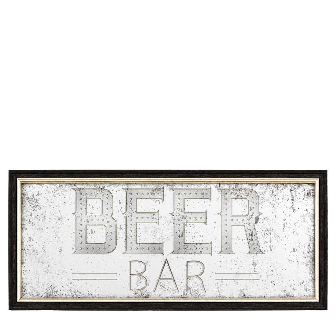 Beer Bar Mirror **MAY SALE** - TheArtistsQuarter