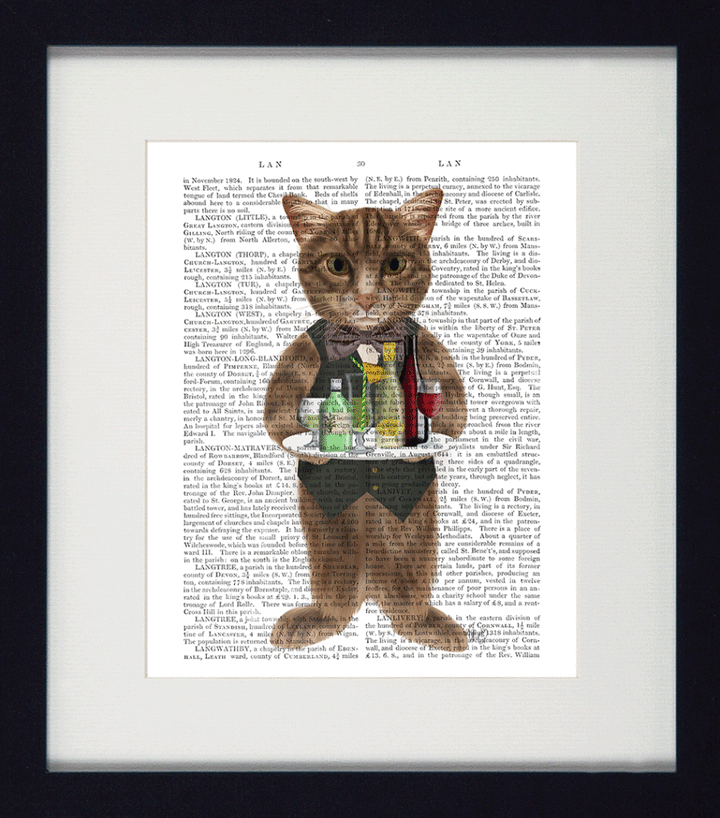 Kitty Treats VI Waiter Cat *NEW* - TheArtistsQuarter