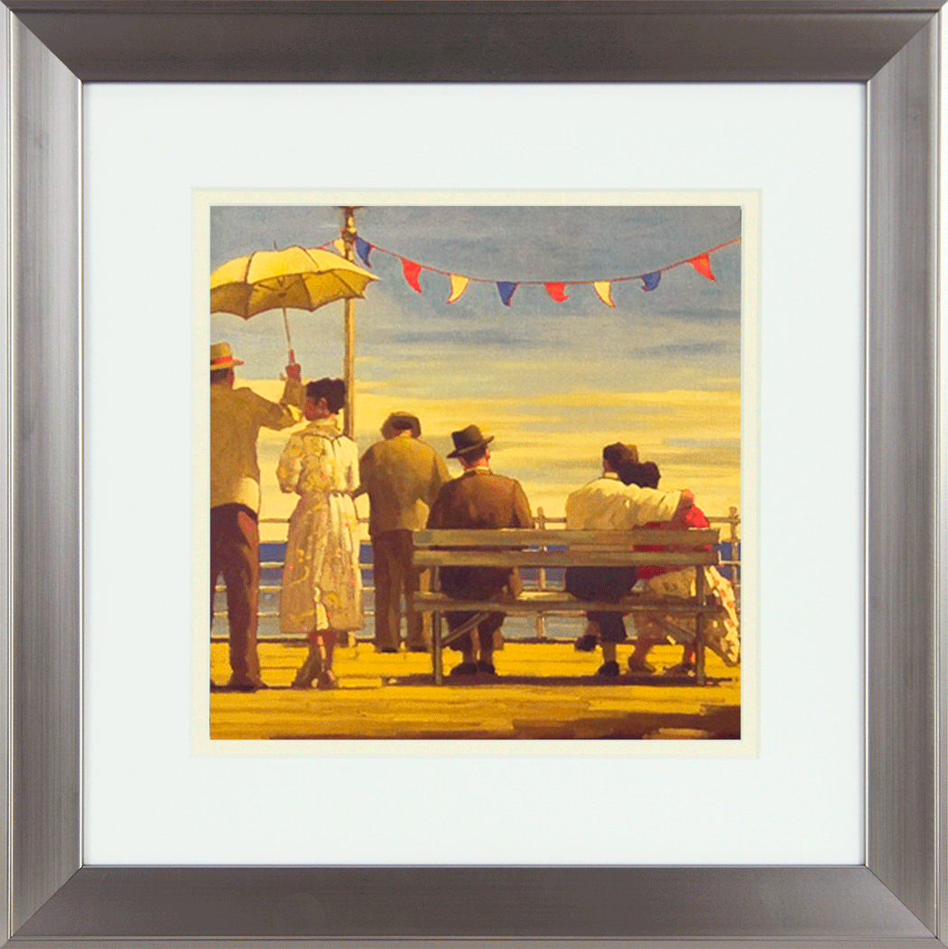 The Pier By Jack Vettriano 'Vettriano Scenes' VI - TheArtistsQuarter