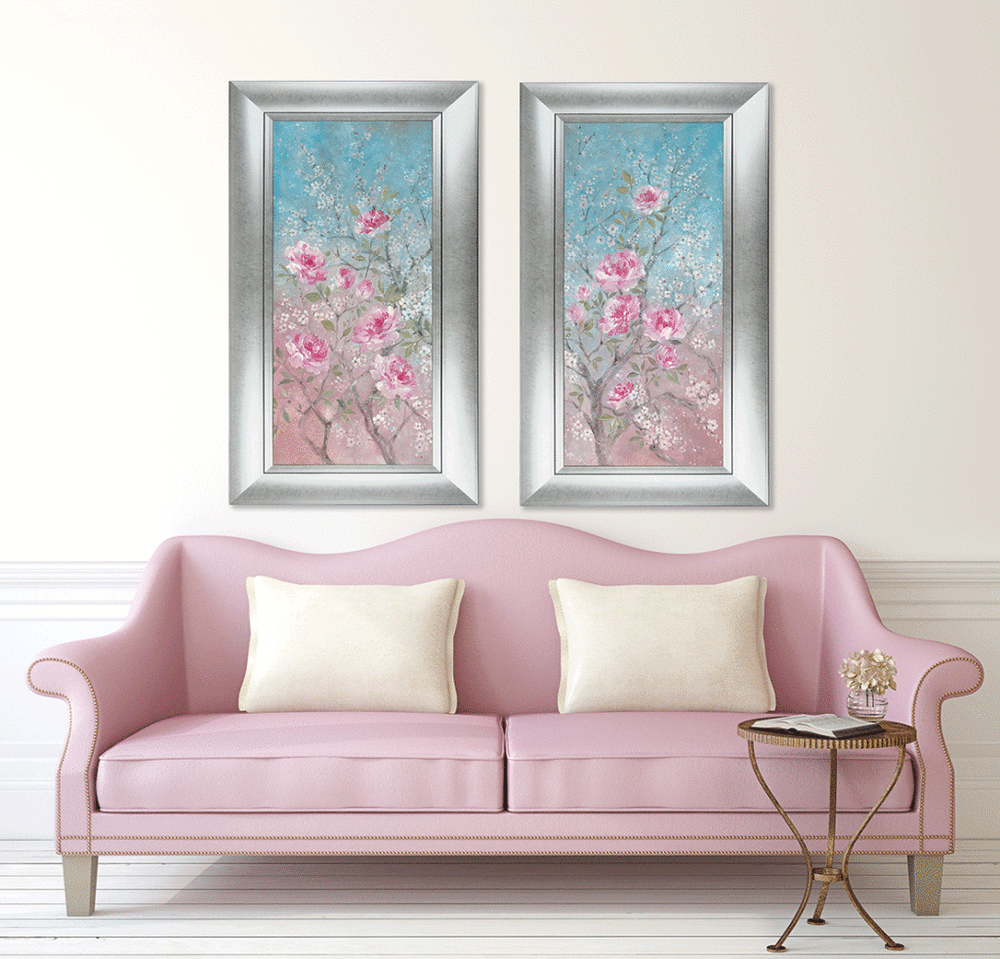 Pink Floral & Blossom I By Diane Demirci *NEW* - TheArtistsQuarter