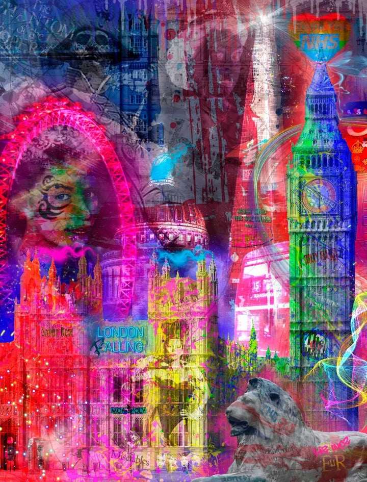 London Calling By Neil Pengelly *THREE WEEK DELIVERY* - TheArtistsQuarter