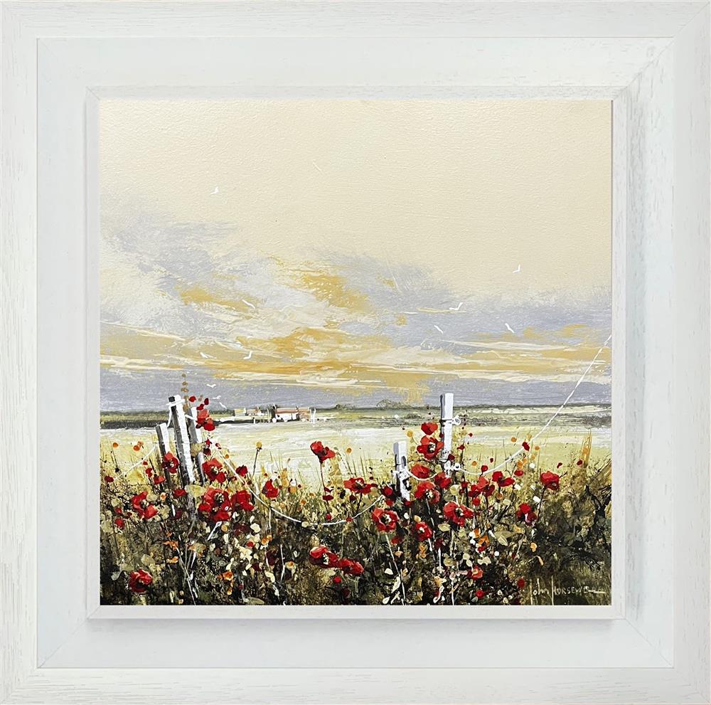 A Walk Through the Wheat by John Horsewell (Original) - TheArtistsQuarter