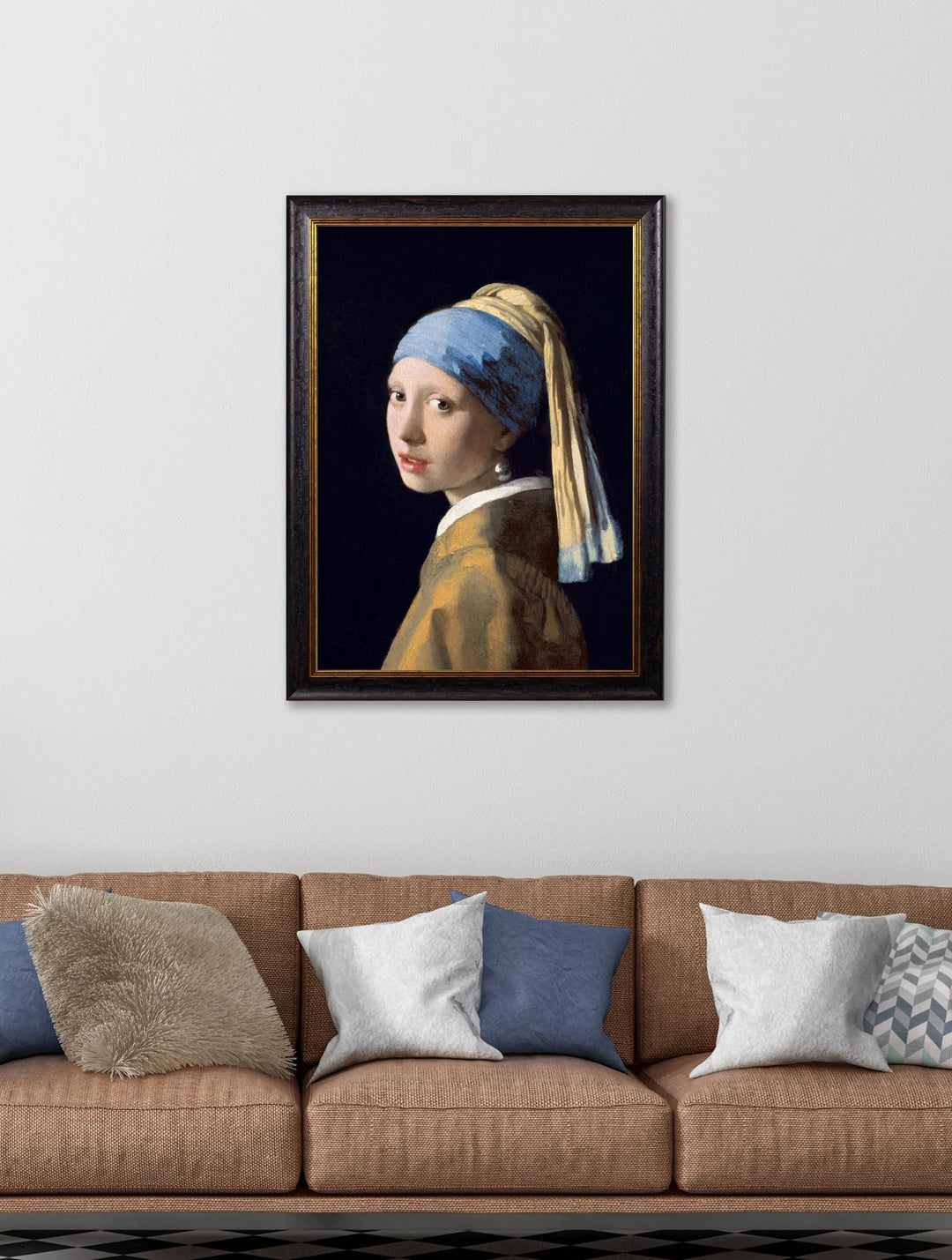 c.1665 Girl with a Pearl Earring J Vermeer - TheArtistsQuarter