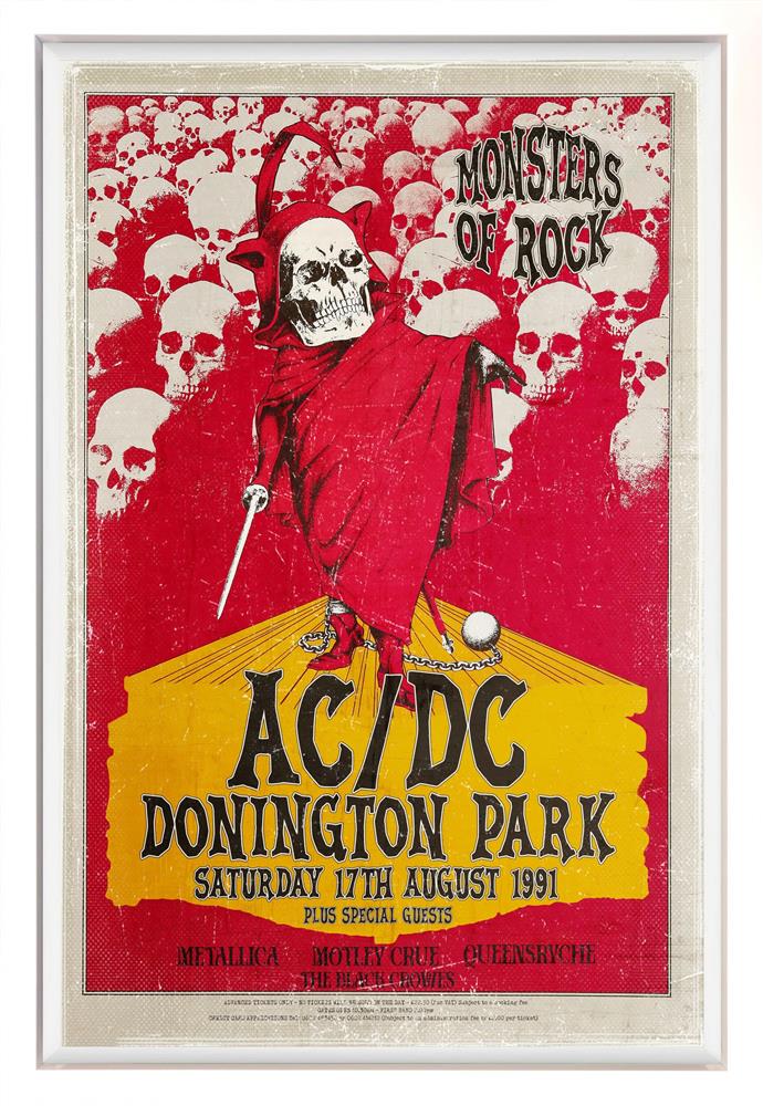 AC/DC – Donington Park, August 1991 by Linda Charles (Original) - TheArtistsQuarter