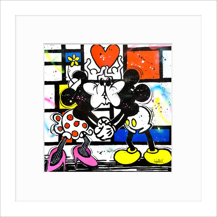 L'Amour Mondrian (Small) By Patrick Cornée *NEW* - TheArtistsQuarter