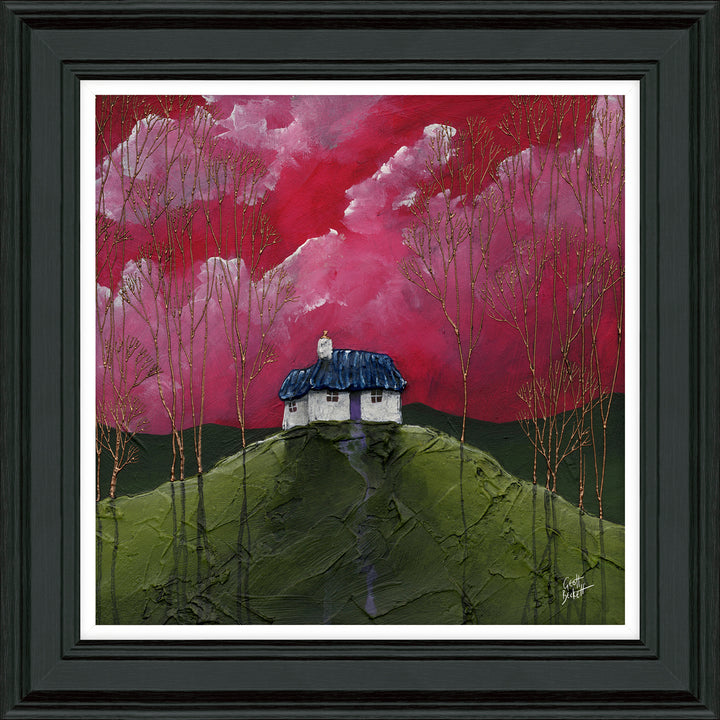 Cherry Top Cottage By Geoff Beckett - TheArtistsQuarter
