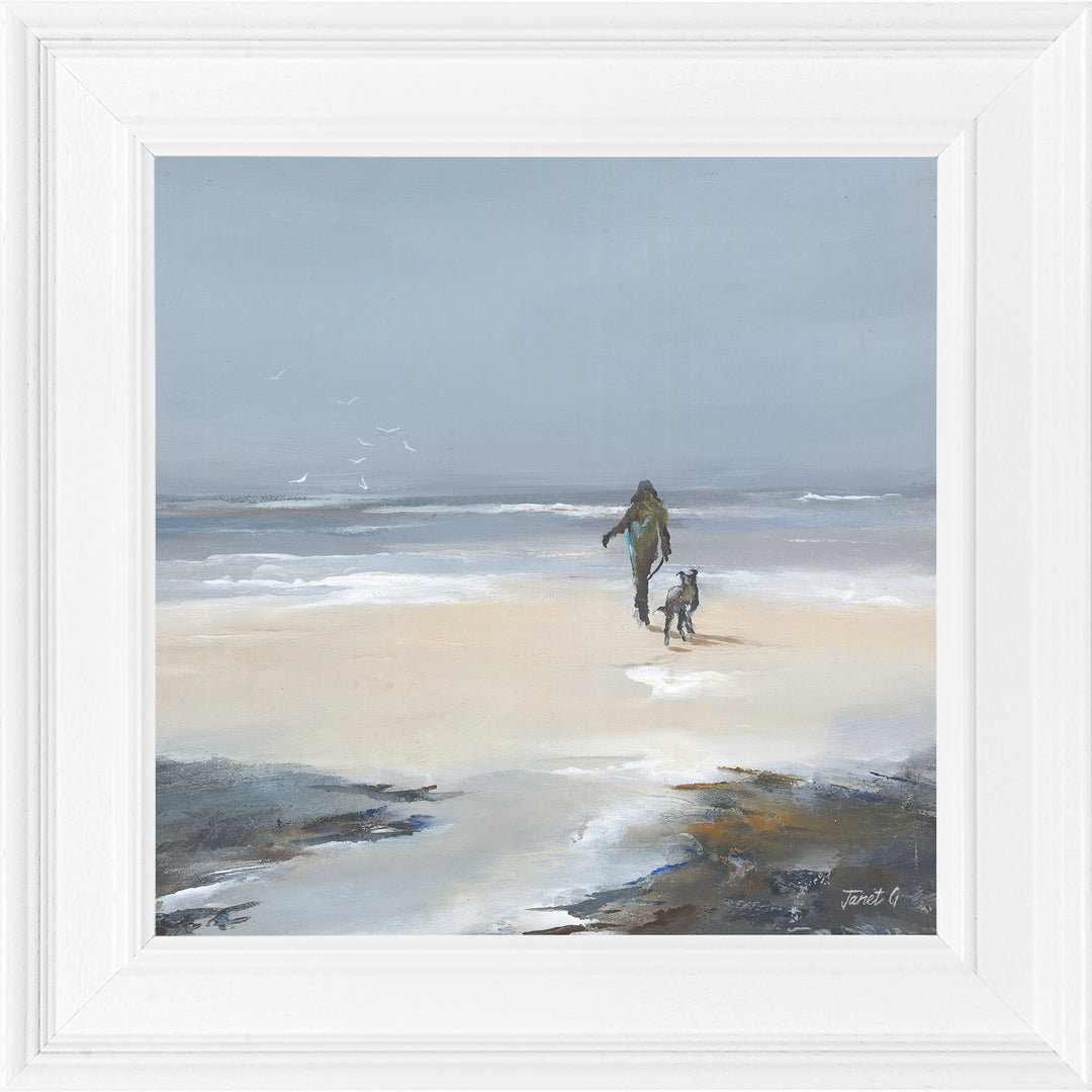 Beach Walk I (Small) By Janet Gammans *NEW* - TheArtistsQuarter