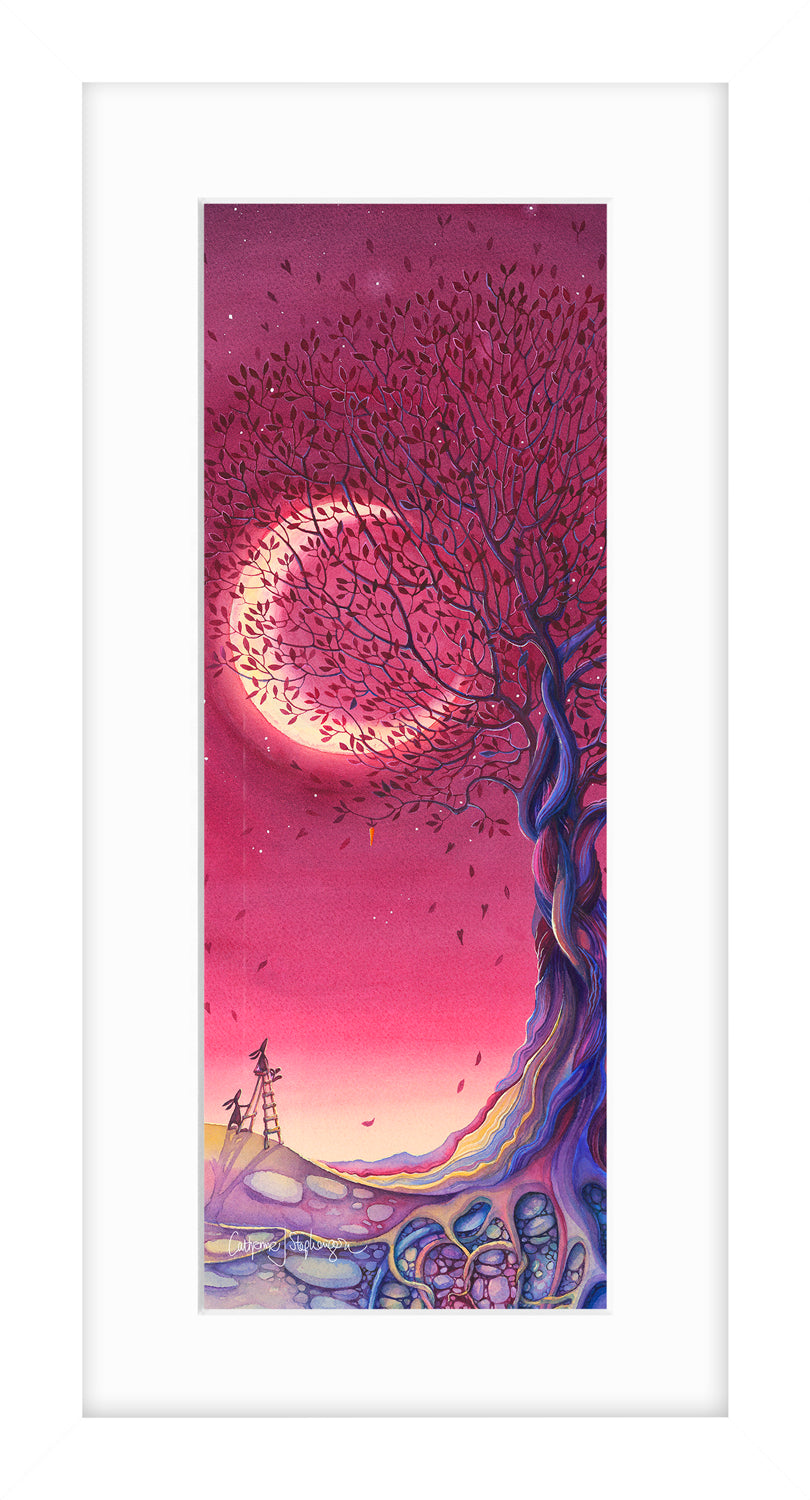 Moon Gazing (Small) By Catherine Stephenson - TheArtistsQuarter