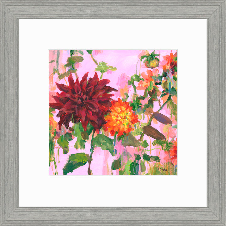 Dusky Dahlias (Small) By Sonal Nathwani *NEW* - TheArtistsQuarter