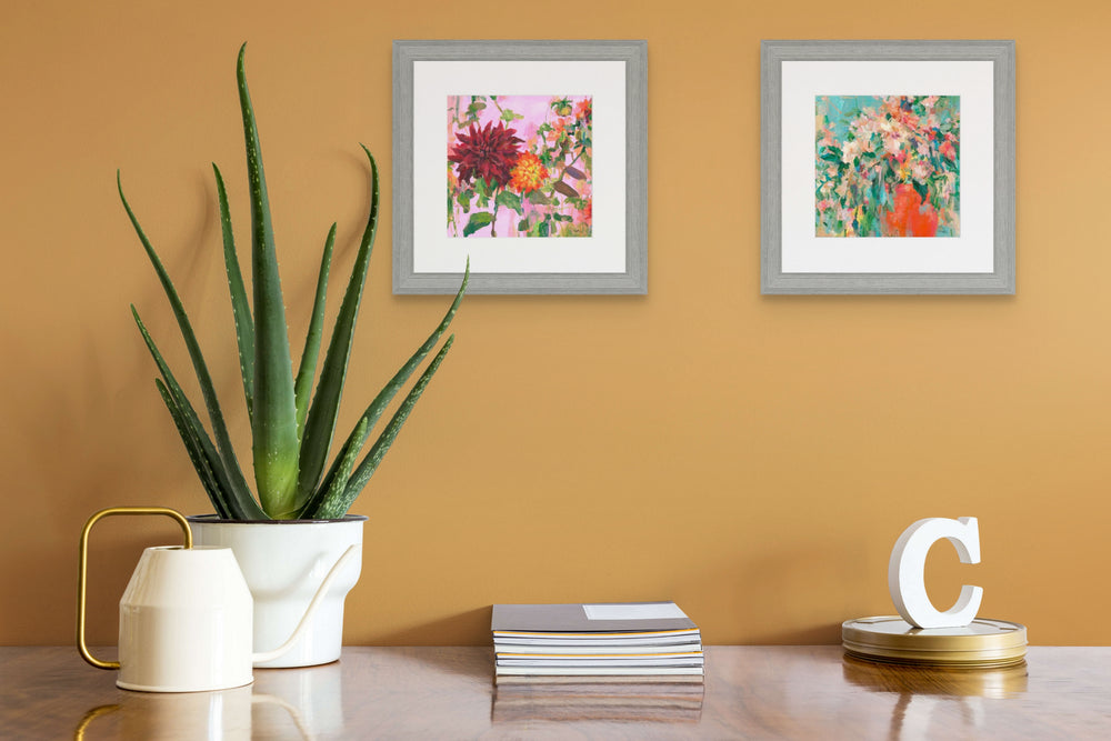 Dusky Dahlias (Small) By Sonal Nathwani *NEW* - TheArtistsQuarter