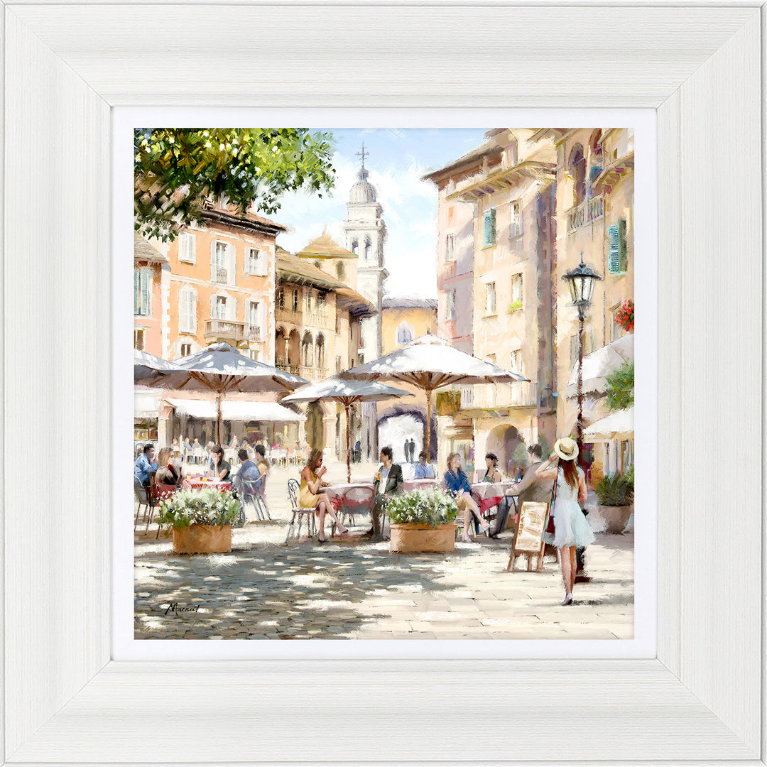 Courtyard Café I By Richard MacNeil *NEW* - TheArtistsQuarter