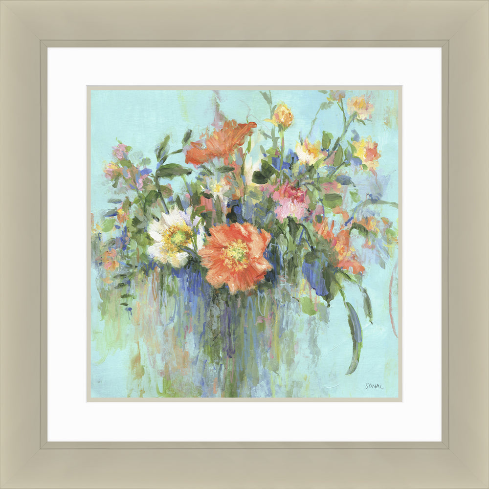 Orange Poppies By Sonal Nathwani *NEW* - TheArtistsQuarter