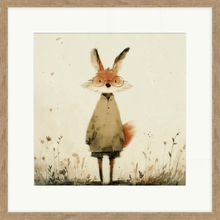 Stick Leg Fox By Lucy Hart - TheArtistsQuarter