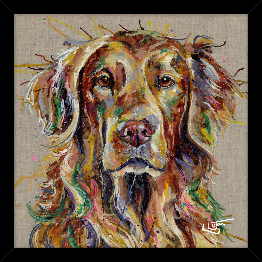 Red Lab By Louise Luton - TheArtistsQuarter