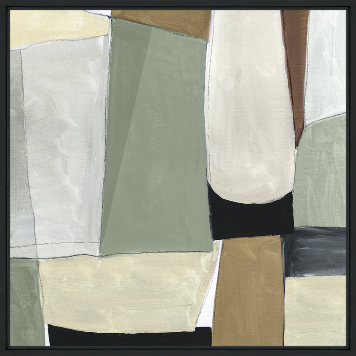 Soft Green Composition II By Tom Reeves - TheArtistsQuarter