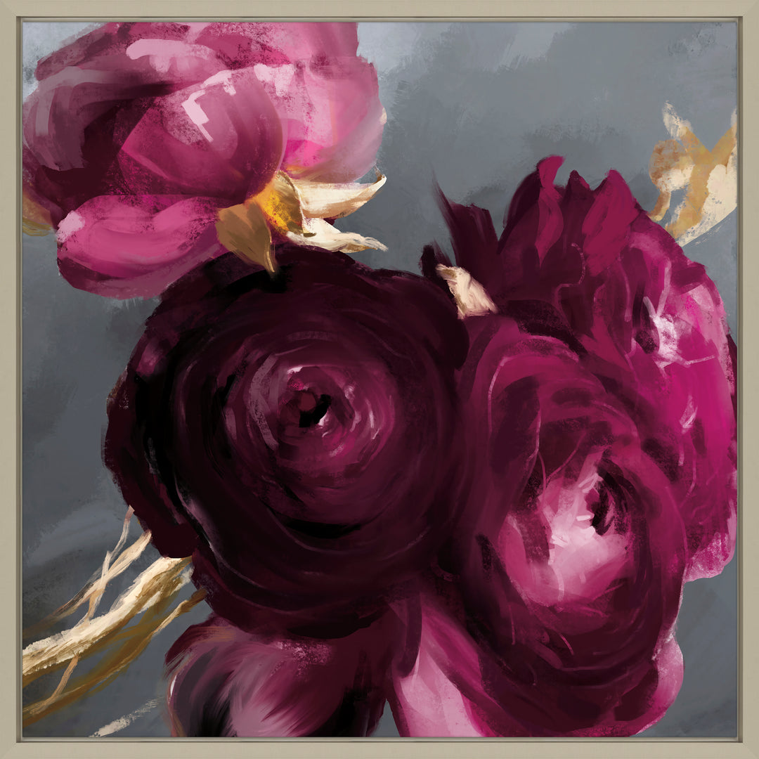 Plum Ranunculas By Danhui Nai - TheArtistsQuarter