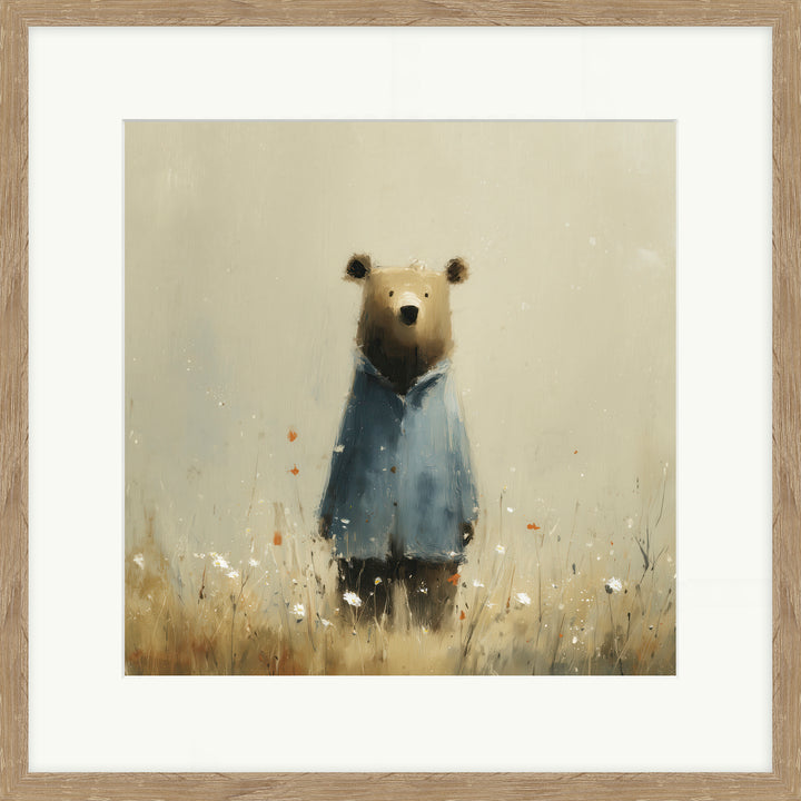 Stick Leg Bear By Lucy Hart - TheArtistsQuarter