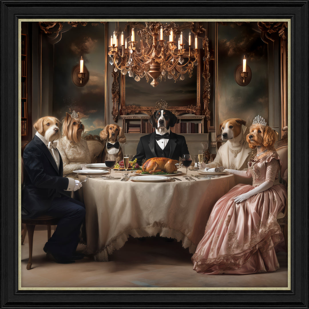 Dining Hounds by Artko - TheArtistsQuarter