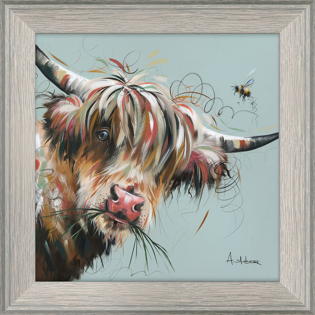 Nosey Bee Small by Ashley Saunders