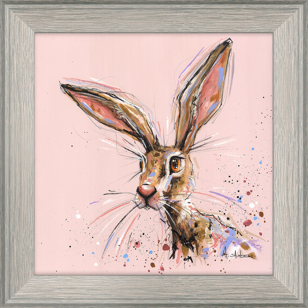 Pink Lady Small by Ashley Saunders