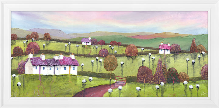 Peaceful Hills by Geoff Beckett