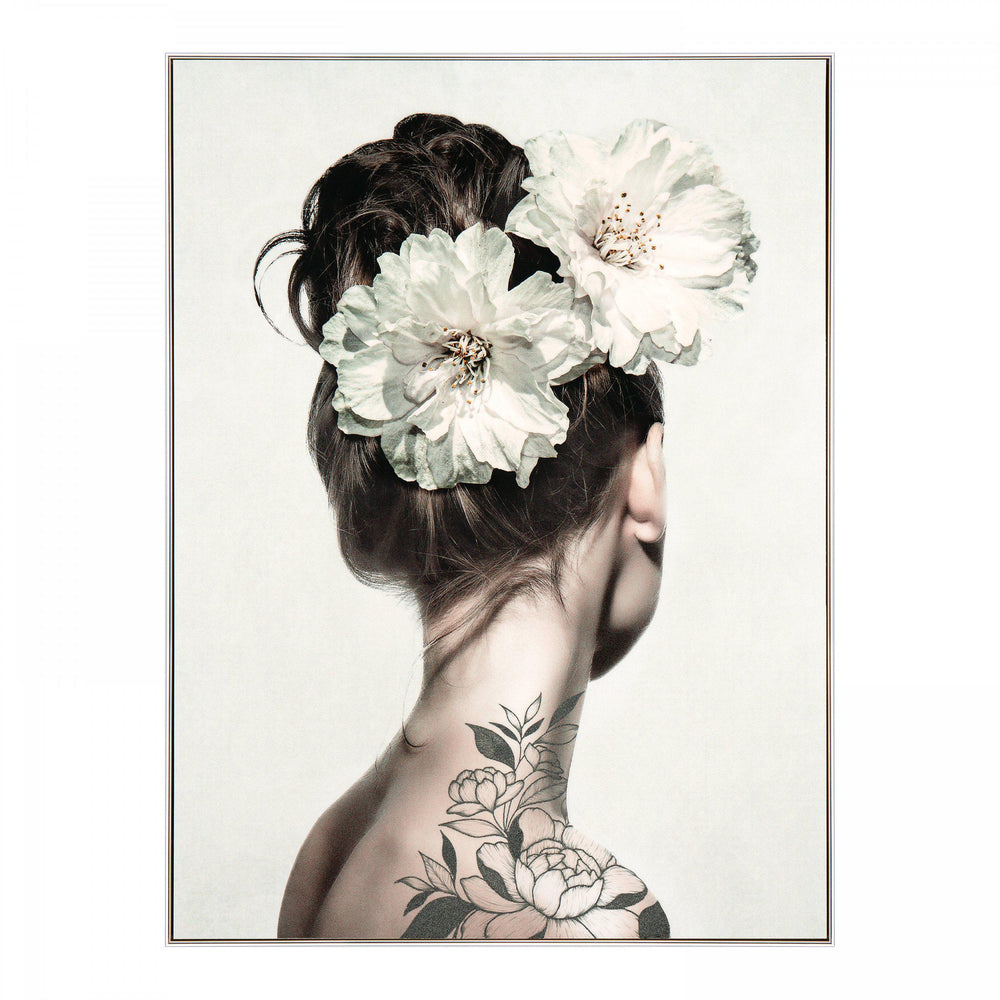 Girl With The Flower Tattoo By Design Fabrikken *SALE* - TheArtistsQuarter