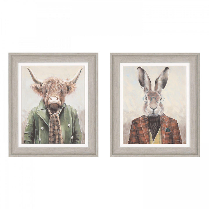 Hartley & Angus (Small) By Adelene Fletcher - TheArtistsQuarter