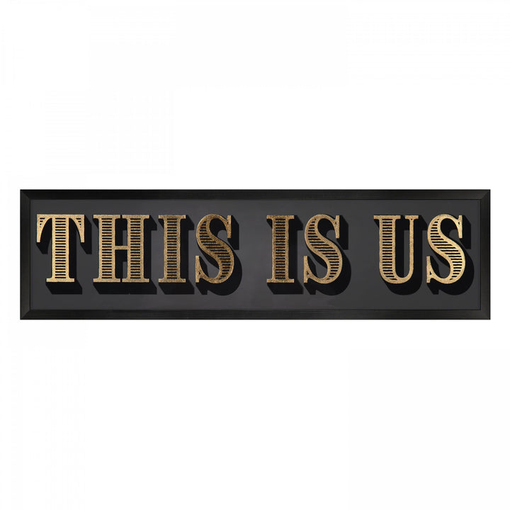 This Is Us Wall Plaque By Faye Reynolds-Lydon *NEW* - TheArtistsQuarter