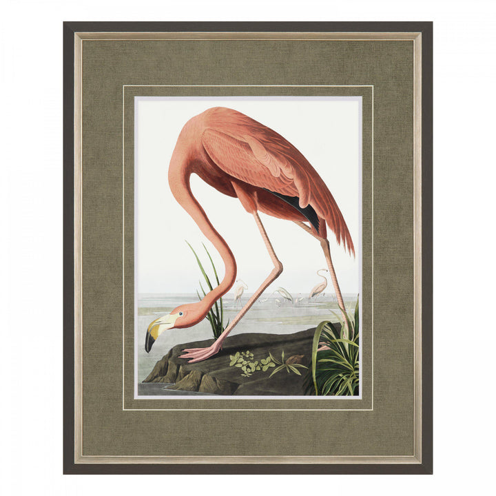 Vintage Flamingo (Small) By Raw Pixel - TheArtistsQuarter