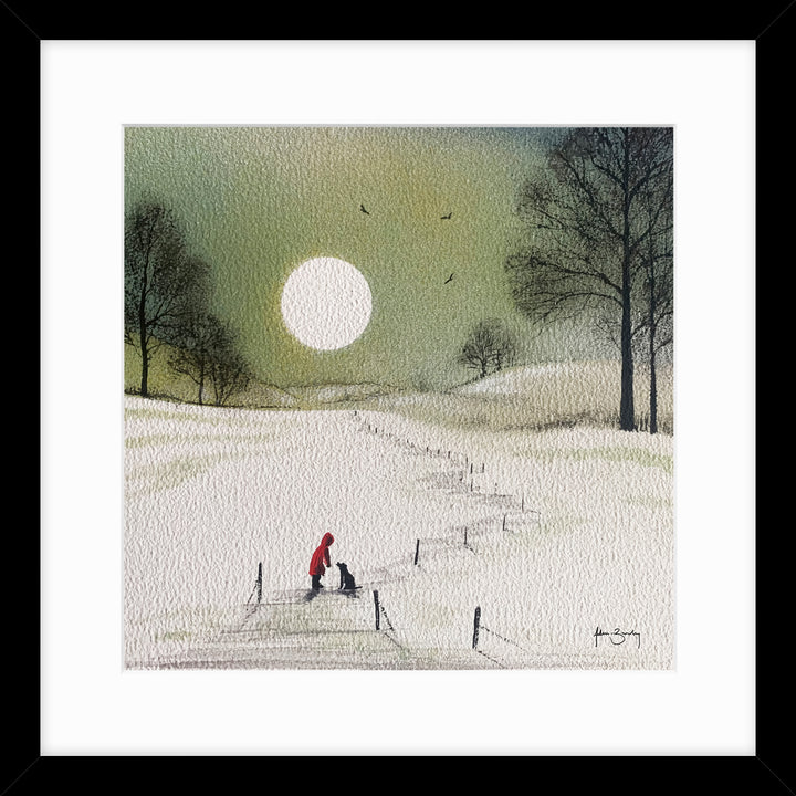 Moonlit Walk By Adam Barsby - TheArtistsQuarter