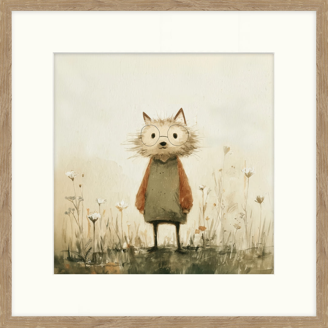 Stick Leg Hedgehog by Lucy Hart
