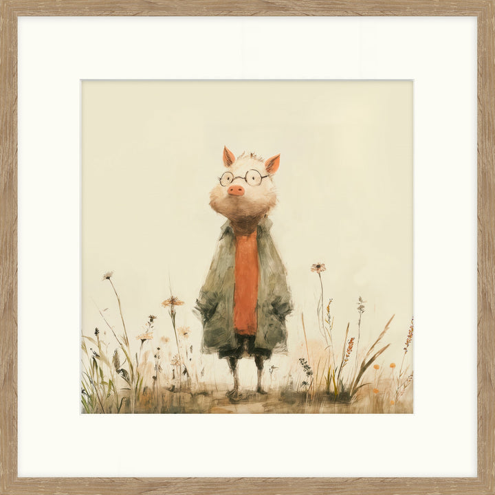 Stick Leg Pig by Lucy Hart