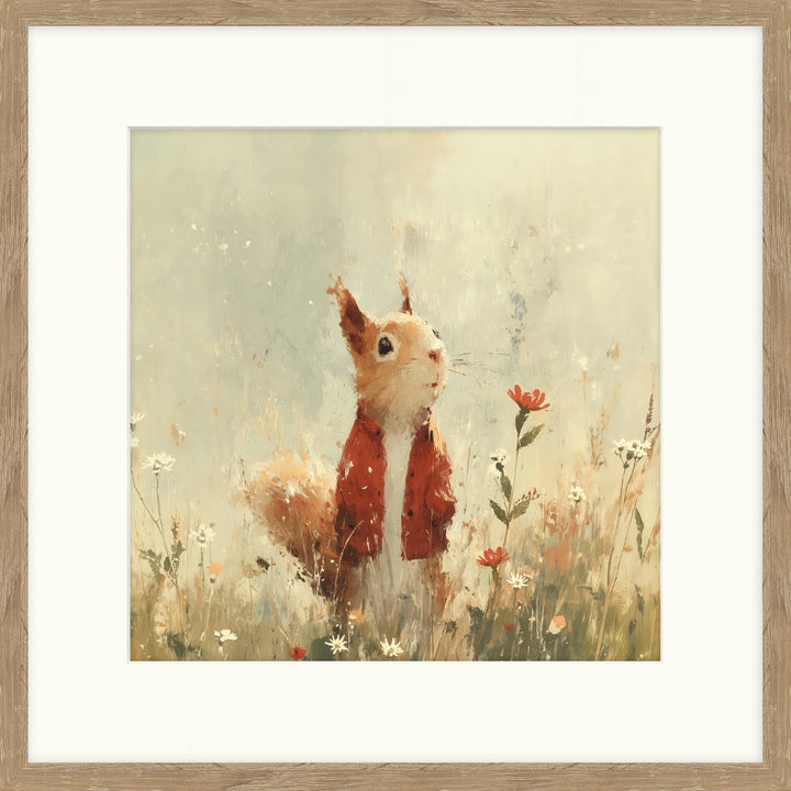 Stick Leg Squirrel by Lucy Hart