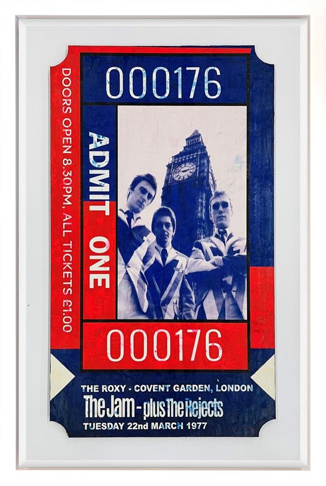 Admit One Ticket - 0176 by Linda Charles (Original) - TheArtistsQuarter