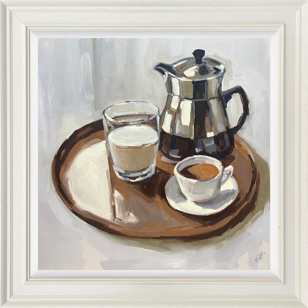 Afternoon Tea by Joss Clapson (Original) - TheArtistsQuarter