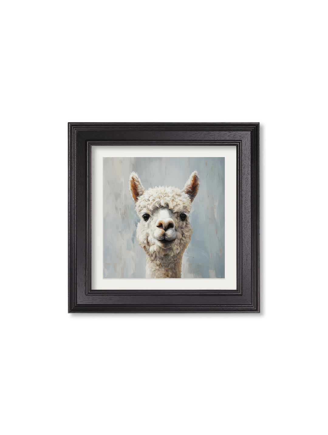 The Goofy Alpaca - Black Hurstwood Square Frame - TheArtistsQuarter