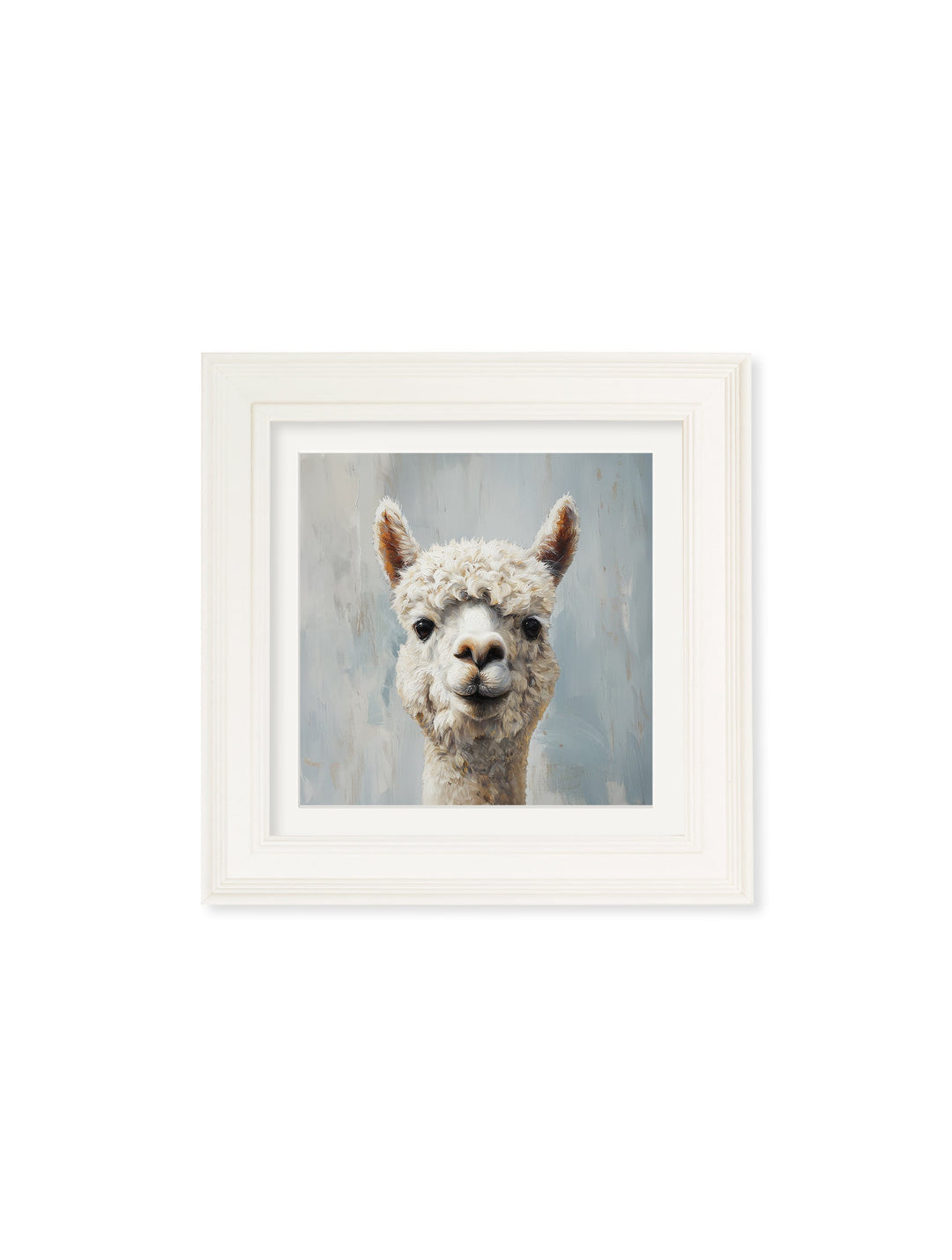 The Goofy Alpaca - Cream Hurstwood Square Frame - TheArtistsQuarter