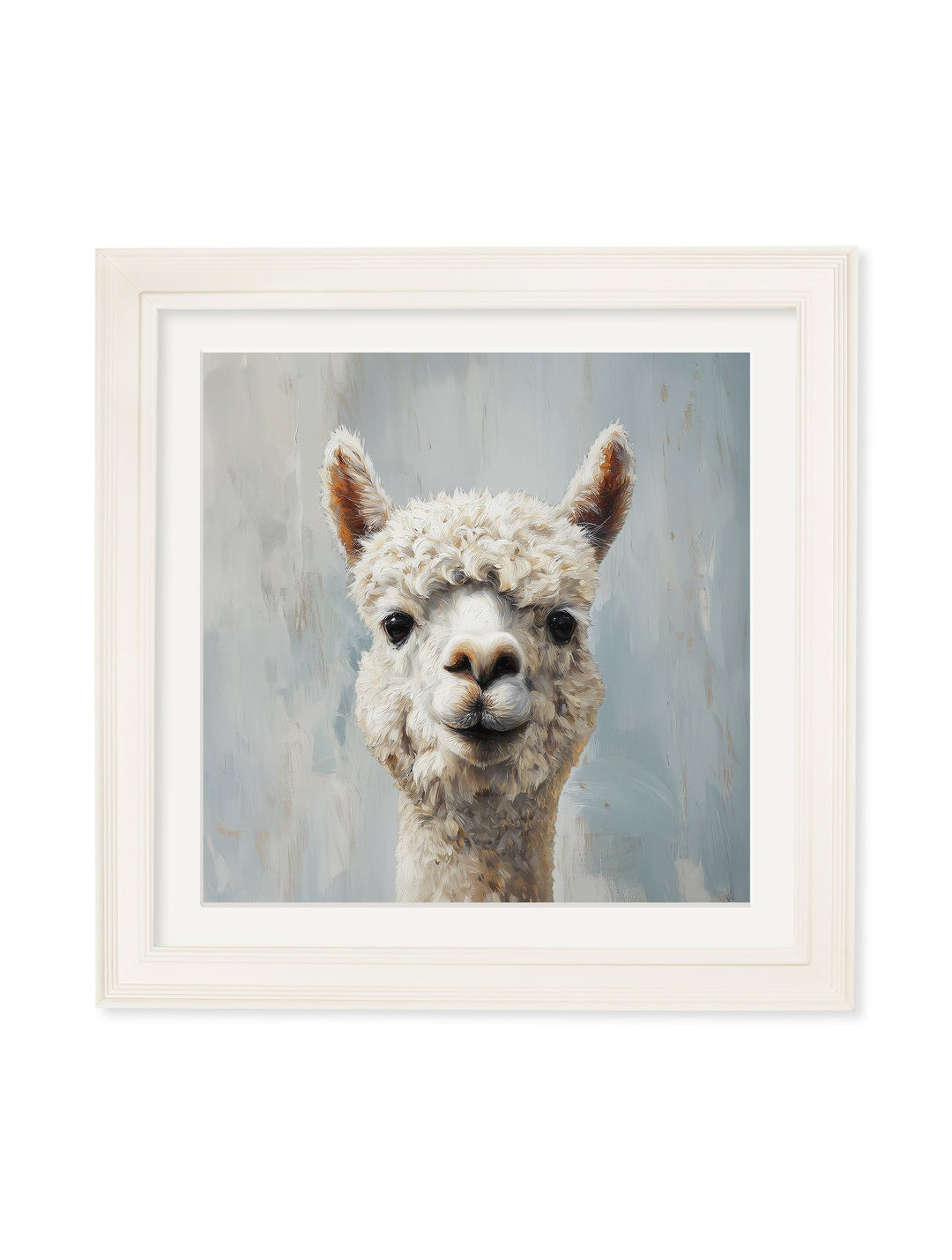 The Goofy Alpaca - Cream Hurstwood Square Frame - TheArtistsQuarter
