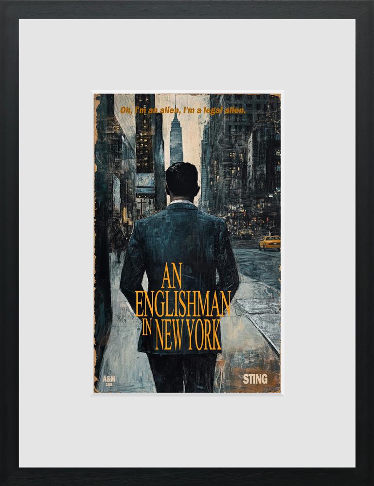 An Englishman in New York by Linda Charles (Original) - TheArtistsQuarter