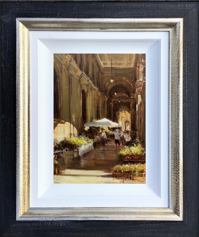 Arches In Florence by Tony Hinchliffe (Original) - TheArtistsQuarter