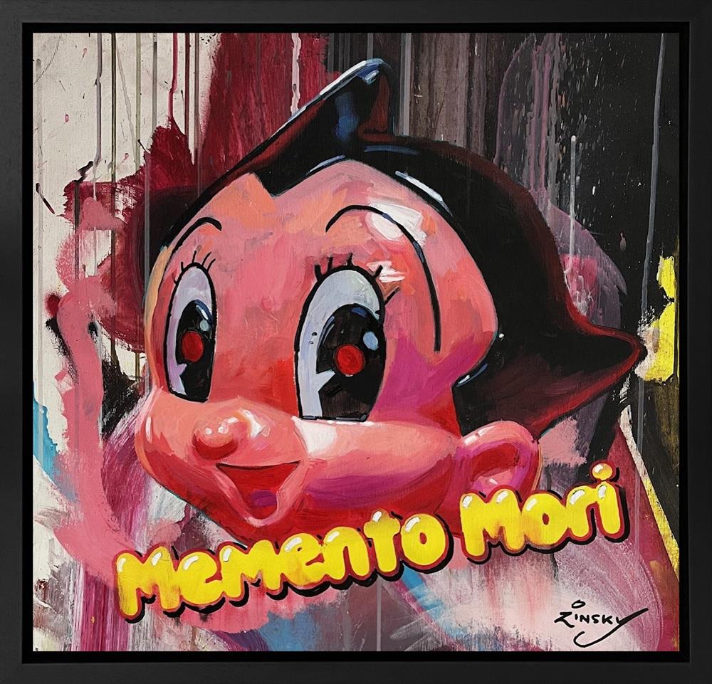 Astroboy Memento Mori by Zinsky (Original) - TheArtistsQuarter
