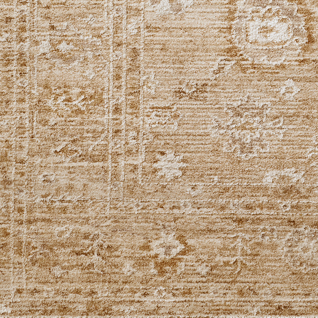 Penny Becki Owens Vintage Traditional Rug Brown & Ivory - TheArtistsQuarter
